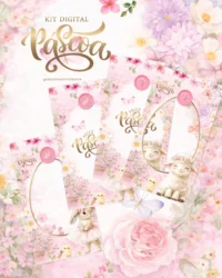 Kit Digital Páscoa Belle Fleur - Imagem 3