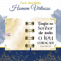 Pack Mini Bíblia Homem Virtuoso - Imagem 8