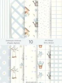 Jardim dos Pássaros Azul - Imagem 2