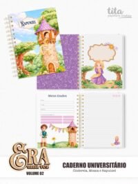 Era Uma Vez – Kit Encadernação – Volume 2 – Cinderela, Moana e Rapunzel (Tita) - Imagem 10