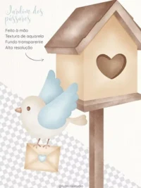 Jardim dos Pássaros Azul - Imagem 4