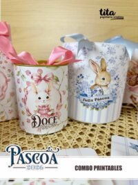 Páscoa 2026 – Combo Printables Coelhos + Jesus (Tita) - Imagem 3