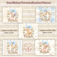 Sacolinhas Personalizadas Páscoa - Imagem 2