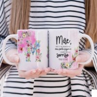 Alfabeto Mamãe Interativo - Artes Para Canecas - Imagem 6