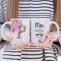 Alfabeto Mamãe Interativo - Artes Para Canecas - Imagem 12