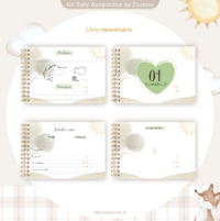 Amiguinhos da Floresta – Kit Baby (Lina) - Imagem 8