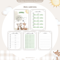Amiguinhos da Floresta – Kit Baby (Lina) - Imagem 11
