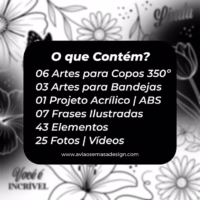 Coleção - Mães - Artes para Laser (Avião Sem Asa) - Imagem 2