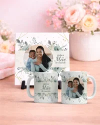 Pacote de Artes Canecas e Azulejos Dia das Mães V7 COM FOTO - Imagem 4