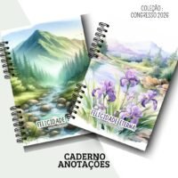 Caderno de Anotações – Congresso 2026 Felicidade Eterna (Re Castori) - Imagem 3