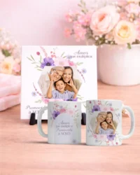 Pacote de Artes Canecas e Azulejos Dia das Mães V7 COM FOTO - Imagem 5