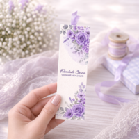 Caderno para o Congresso 2026 – Floral Lilás Com Tema (Re Castori) - Imagem 2