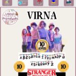 Stranger Things - Topo de Bolo