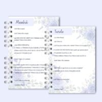 Caderno para o Congresso 2026 – Floral Azul Com Tema (Re Castori) - Imagem 10