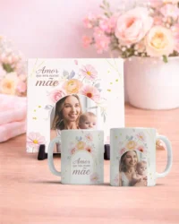 Pacote de Artes Canecas e Azulejos Dia das Mães V7 COM FOTO - Imagem 6