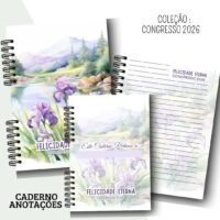 Caderno de Anotações – Congresso 2026 Felicidade Eterna (Re Castori) - Imagem 7
