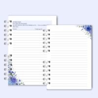 Caderno para o Congresso 2026 – Floral Azul Com Tema (Re Castori) - Imagem 11