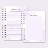 Caderno para o Congresso 2026 – Floral Lilás Com Tema (Re Castori) - Imagem 13