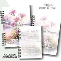 Caderno de Anotações – Congresso 2026 Felicidade Eterna (Re Castori) - Imagem 10