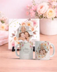 Pacote de Artes Canecas e Azulejos Dia das Mães V7 COM FOTO - Imagem 7