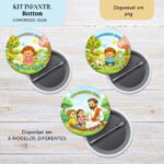 Tags Infantis – Congresso 2026 Felicidade Eterna (Re Castori)