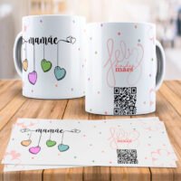 Mamãe Coração Interativa - Artes Para Canecas - Imagem 3