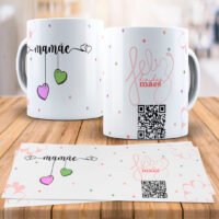 Mamãe Coração Interativa - Artes Para Canecas - Imagem 5