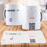 Mamãe Coração Interativa - Artes Para Canecas - Imagem 6