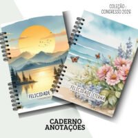 Caderno de Anotações – Congresso 2026 Felicidade Eterna (Re Castori)