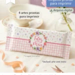 Kit Printable – Arte para Chocolates – Dia das Mães Modelo 2 (Balloon)