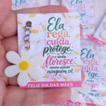 PDF Card Para Chaveiro Margarida – Dia Das Mães