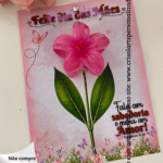 Card Mini Presilha Flor – Dia das Mães