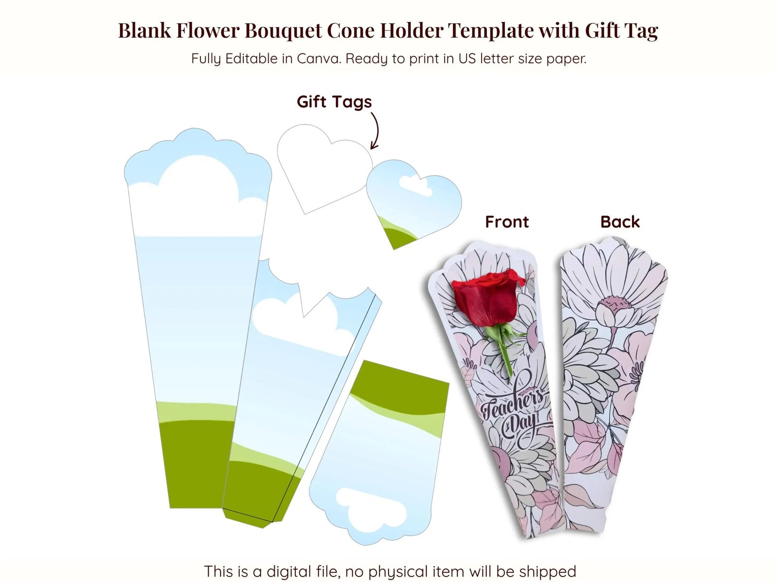 Cone para buquê de flores Cone para Buquê de Flores - Imagem 1