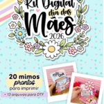 Kit Digital Dia das Mães 2026 (Letterinhas)