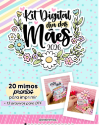 Kit Digital Dia das Mães 2026 (Letterinhas)