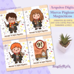 Marcadores de Páginas Magnéticos - Harry Potter #2