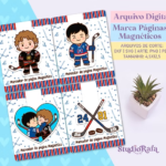 Marcadores de Páginas Magnéticos Inspirados em Heated Rivalry