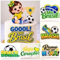 Topo de Bolo Copa do Mundo