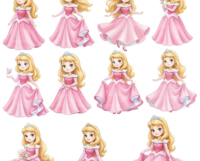 Princesa Aurora - Kit Digital - Imagem 6