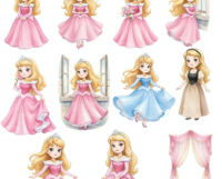 Princesa Aurora - Kit Digital - Imagem 7