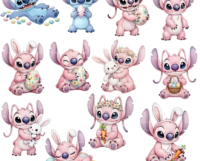 Páscoa do Stitch - Kit Digital - Imagem 7