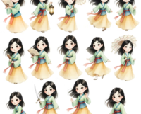 Mulan - Kit Digital - Imagem 7