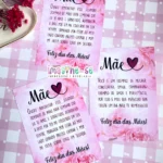 Cartão Frase Para Presente - Dia das Mães