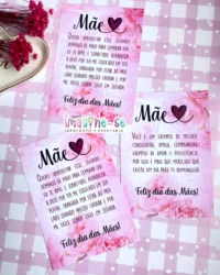 Cartão Frase Para Presente - Dia das Mães