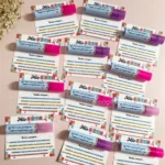 Cartão e Rótulo Gloss Labial – Mãe Atípica