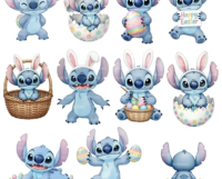 Páscoa do Stitch - Kit Digital - Imagem 8