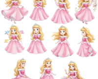 Princesa Aurora - Kit Digital - Imagem 8