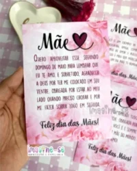 Cartão Frase Para Presente - Dia das Mães - Imagem 2
