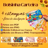 Molde Bolsinha Carteira - Imagem 4