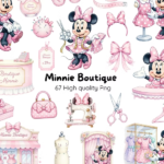 Minnie Boutique - Kit Digital